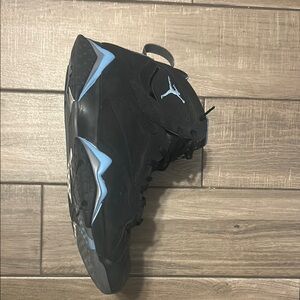Jordan Black and Blue Sneakers with Air Cushioning